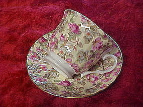 Crown Trent  bone china, chintz cup and saucer set
