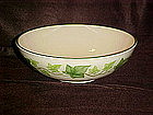 Franciscan Ivy 11"  round salad bowl, Gladding McBean