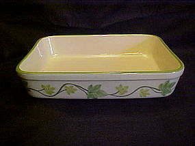 Franciscan Ivy Lasagne dish, Johnson bros, Portugal