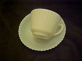 Macbeth Evans monax petalware cup and saucer