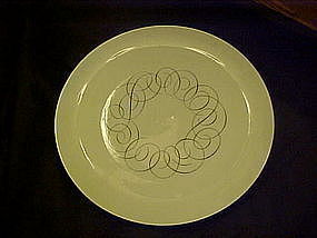 Rosenthal script pattern, dinner plate, Continental