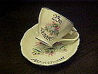 25th anniversary celebration, cup and saucer set