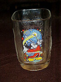 Mickey mouse Millenium  drinking glass, McDonalds
