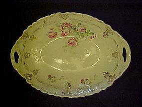 Large  ornate oval Victorian style serving bowl