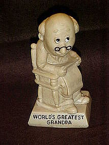 Berries sentiment figurine, World's Greatest Grandpa