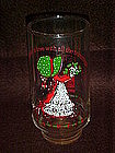 Holly Hobbie limited edition Coke glass, Christmas