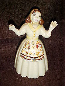 Ceramic Arts Studio Pioneer Susie figurine, brown hair