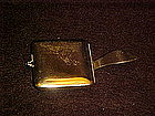 Ladies  chrome purse ashtray by Napier