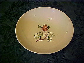 Stetson pine cone branch pattern sauce  dessert bowl