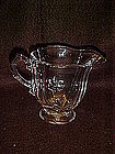 Fostoria Baroque crystal creamer