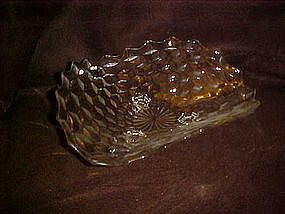 Fostoria American three corner centerpiece bowl 11"