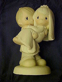 Precious Moments, Bless you two figurine, couple cake topper