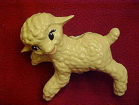 Little lamb figurine, toothbrush holder??