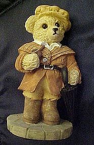 Bears around the world, England, resin figurine