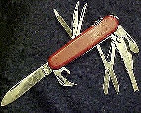 VIntage camp knife, 9 blades