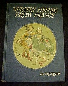 Nursery Friends from France, vintage childrens  book