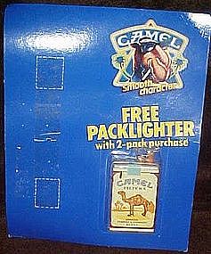 Camel cigarettes pack lighter premium, in pkg