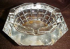 Vintage cut glass ashtray, waterford crystal