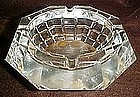 Vintage cut glass ashtray, waterford crystal