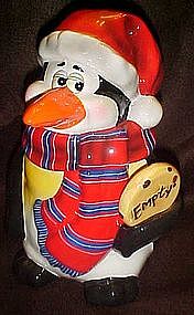 Thats Kooky, Santa Penguin cookie jar