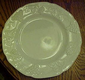 Colony harvest pattern milk glass dinner plates