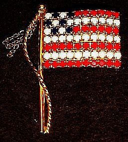 Nice flag pin, old glory