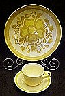 Damsel pattern, dinner plate or cup /saucer by Royal