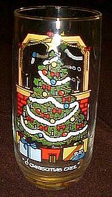 Pepsi 1983  "O Christmas tree"  drinking glass