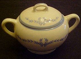 WS George, derwood blue laurel garland, sugar bowl