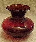 Anchor Hocking Royal Ruby bud vase #R3302