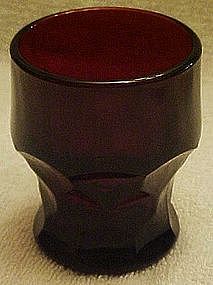 Royal Ruby Georgian 4" tumbler