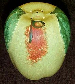 Old Hull pottery apple shaker, Pepper