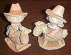 George Good, Bumpkins cowboy and Cowgirl figurines