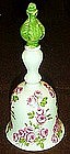 Bad Bruckenauer Germany, porcelain bell with Roses