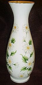 Lefton 8 7/8" daisy  daisies  vase, NICE