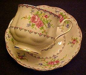 Royal Albert petit point cup and saucer set