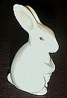Dept 56 small white bunny rabbit figurine