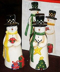 JC Penny Home collection  Merry snowman shakers