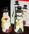 JC Penny Home collection  Merry snowman shakers