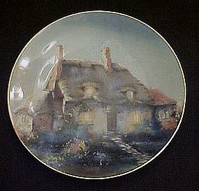 Lullabye Cottage Cottage collector plate by Marty Bell
