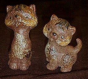 Vintage Schmid Brothers kitty cat figurines, pair