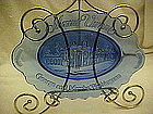 Avon Mount Vernon cobalt blue platter