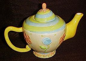 Oneida ceramic teapot, Mary Englbright style