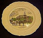 Historical Williamsburg Capitol Building,  plate