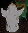 Goebel 1980 Angel with saxophone bell ornament, boxed
