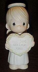 Precious Moments 1985 annual figurine God sent his love