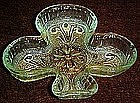 Tiara sandwich chantilly green club shape nut dish