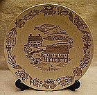 Brown County dinner plate, Royal China
