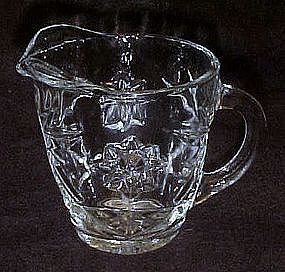 Anchor Hocking Star of david EAPG creamer