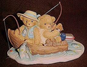 Enesco Cherished Teddies,fran & Hank, You're a.........